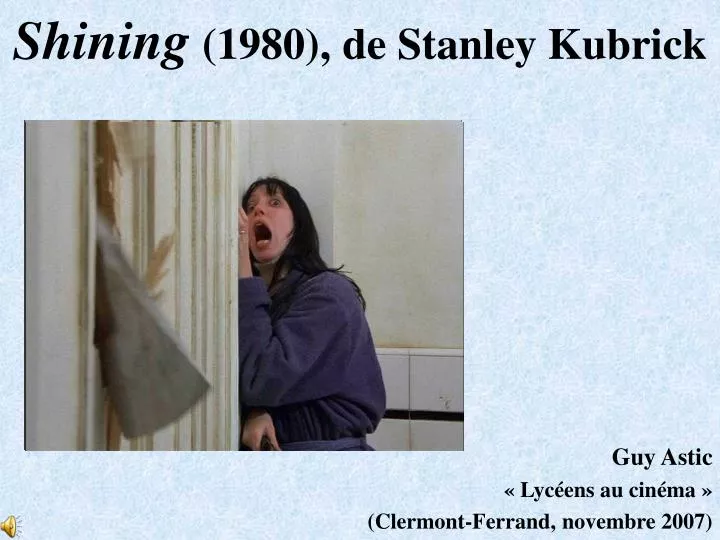 shining 1980 de stanley kubrick