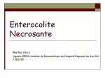 Enterocolite Necrosante - slide 1