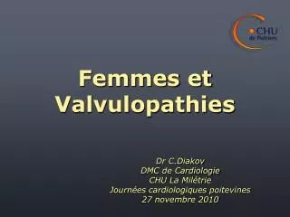 femmes et valvulopathies