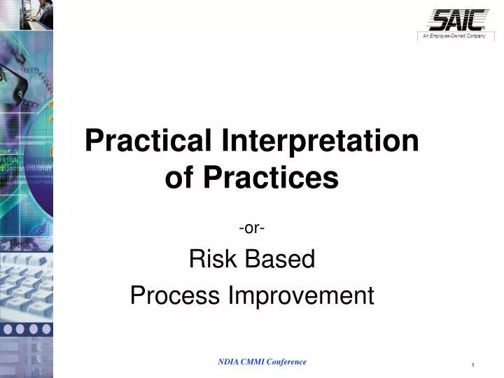 practical interpretation of practices
