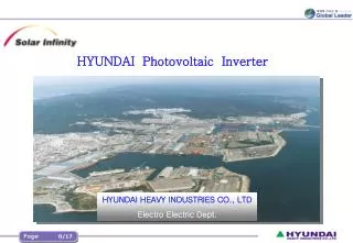 HYUNDAI Photovoltaic Inverter