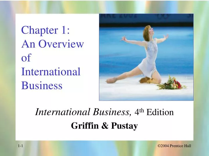 chapter 1 an overview of international business