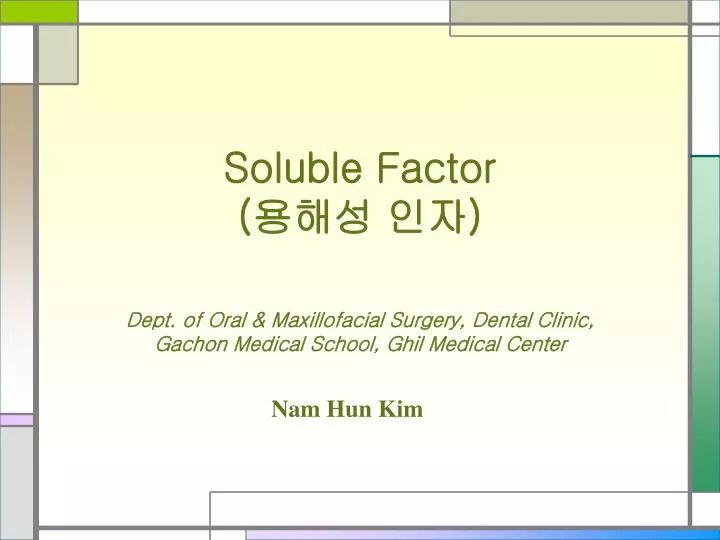 soluble factor