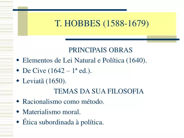 t hobbes 1588 1679