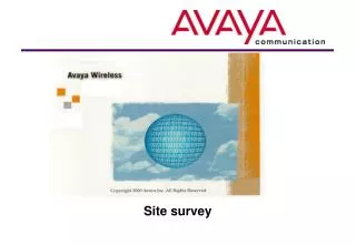 Site survey