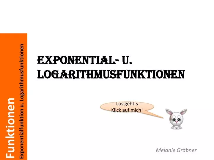 exponential u logarithmusfunktionen
