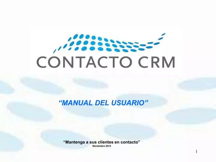 manual del usuario