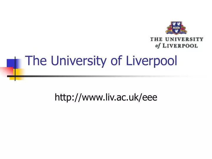 the university of liverpool