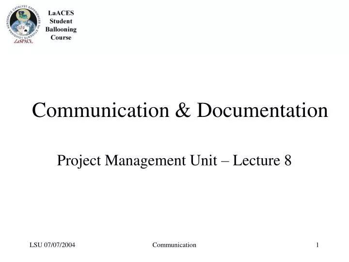 communication documentation