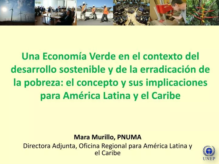 mara murillo pnuma directora adjunta oficina regional para am rica latina y el caribe