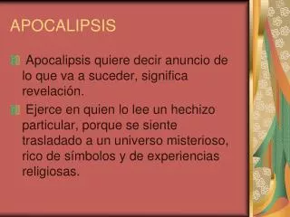 apocalipsis