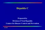 Hepatitis C - slide 1