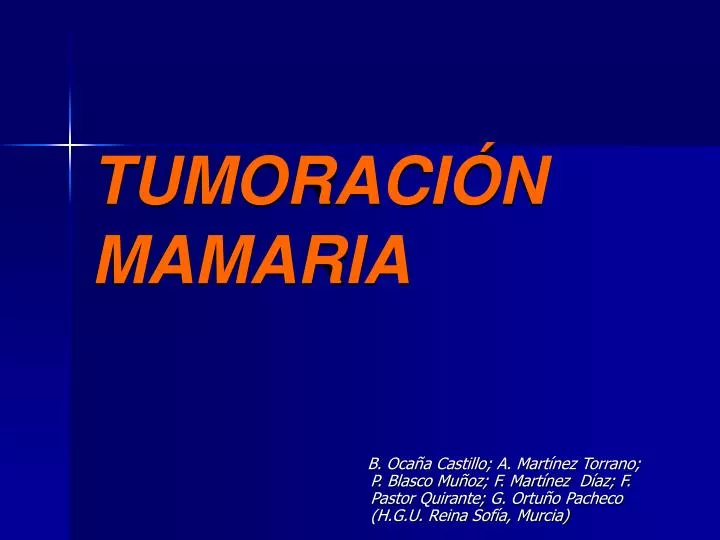 tumoraci n mamaria