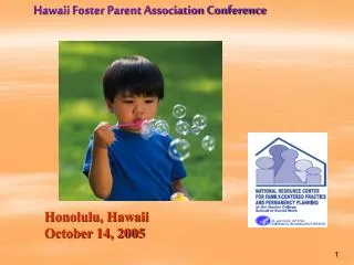 Hawaii Foster Parent Association Conference