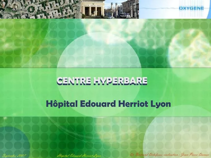 centre hyperbare