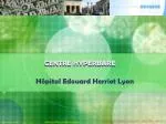 CENTRE HYPERBARE - slide 1