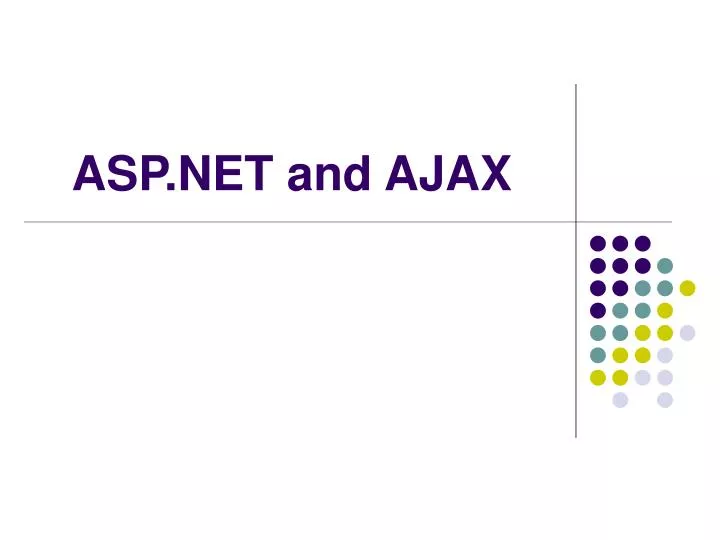 asp net and ajax