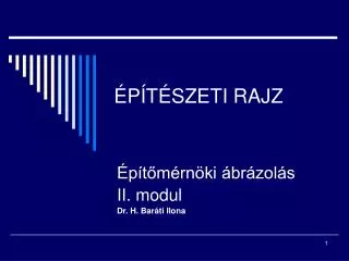 p t szeti rajz