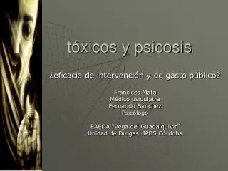 t xicos y psicosis