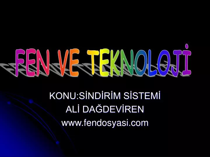 PPT - KONU:SİNDİRİM SİSTEMİ ALİ DAĞDEVİREN Www.fendosyasi.com ...