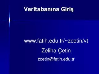 veritaban na giri