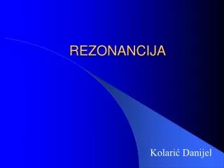 rezonancija