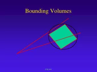 Bounding Volumes