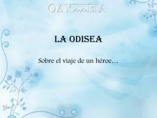 la odisea