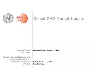 Global GHG Market Update