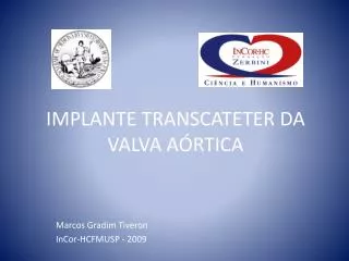 implante transcateter da valva a rtica