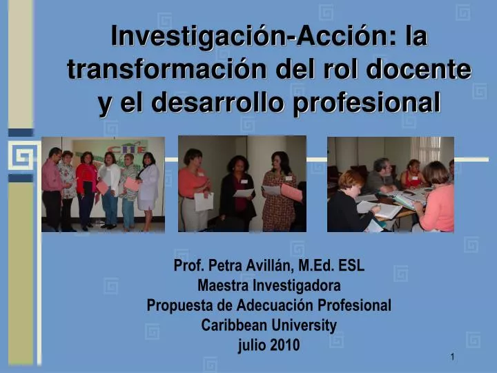 investigaci n acci n la transformaci n del rol docente y el desarrollo profesional