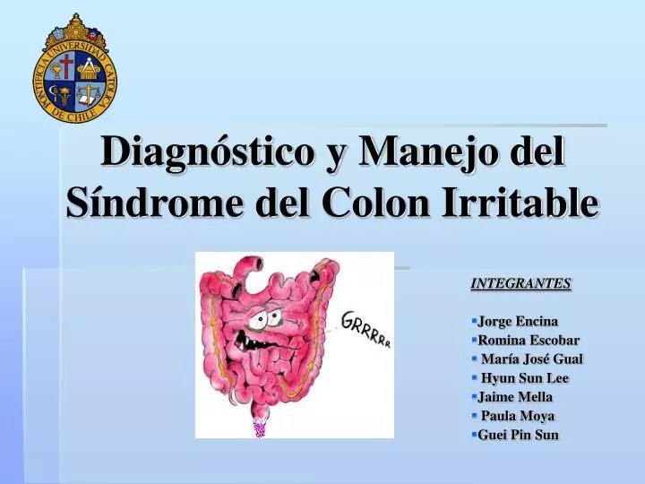 diagn stico y manejo del s ndrome del colon irritable