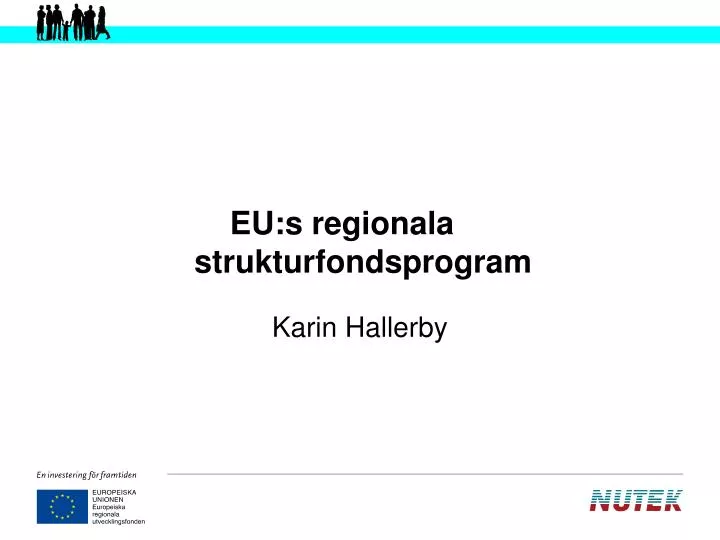 eu s regionala strukturfondsprogram
