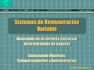 sistemas de remuneraci n variable