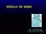 NÓDULO DE MAMA - slide 1