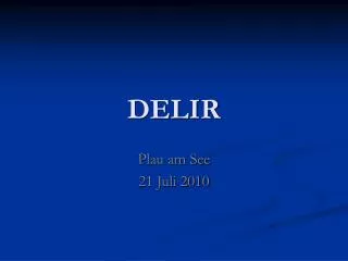 delir