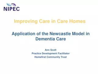 Improving Care in Care Homes