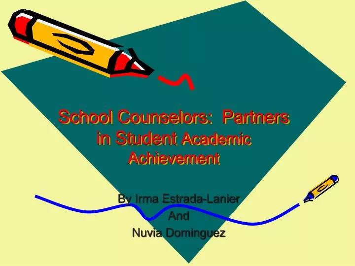 school counselors partners in student academic achievement