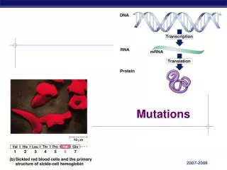 Mutations