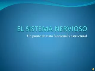 el sistema nervioso