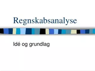 regnskabsanalyse