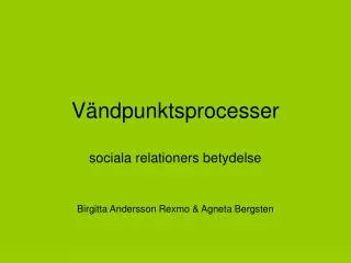 v ndpunktsprocesser