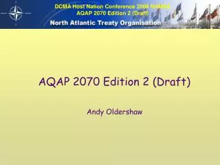 AQAP 2070 Edition 2 (Draft)