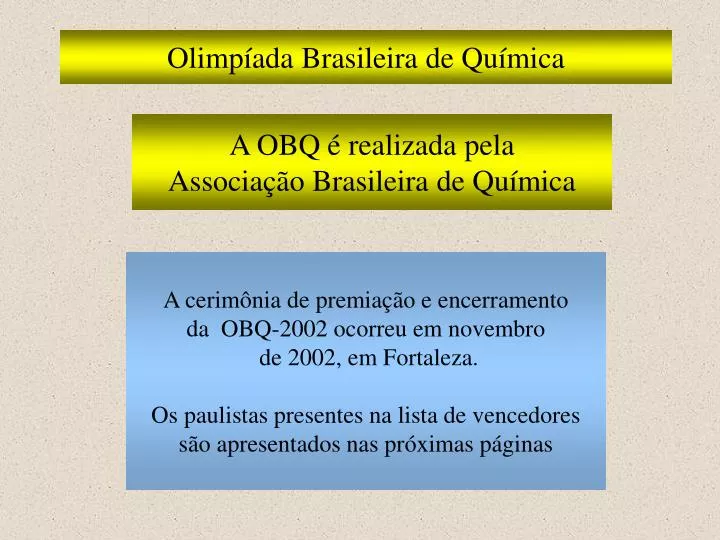 olimp ada brasileira de qu mica