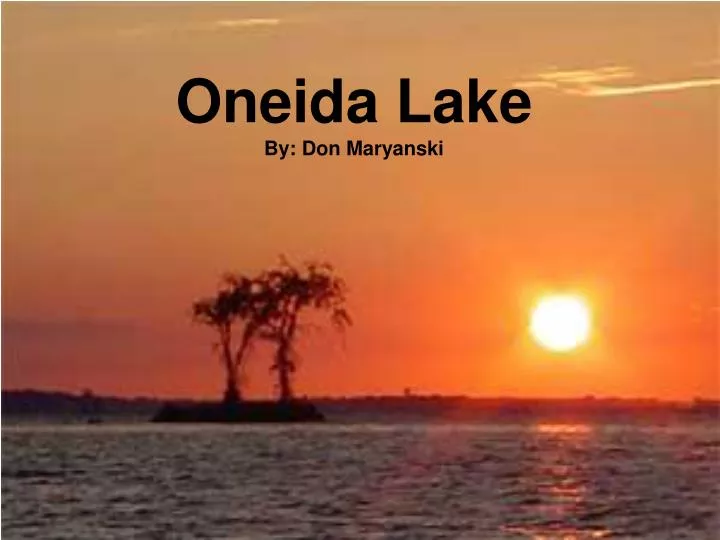 oneida lake by don maryanski