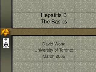 Hepatitis B The Basics