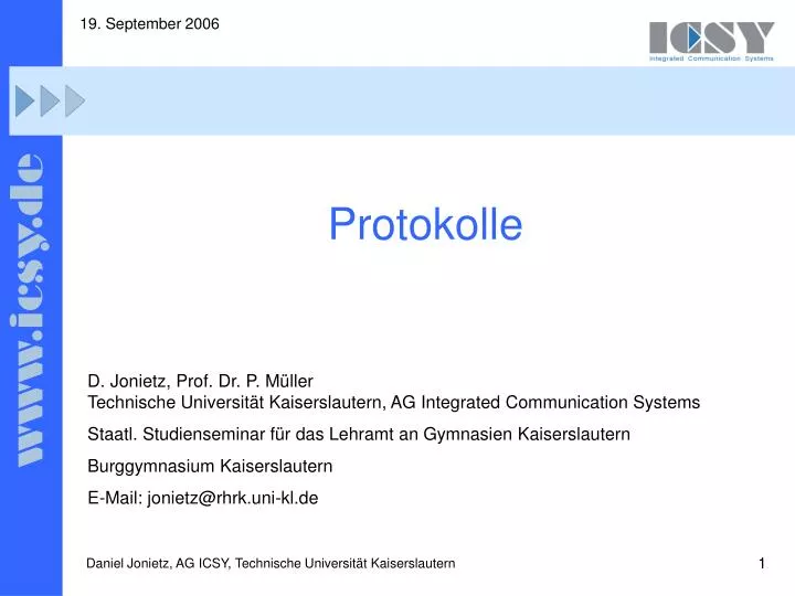 protokolle