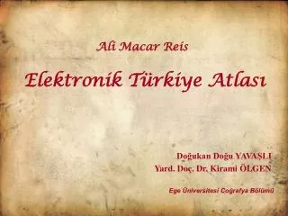 elektronik t rkiye atlas