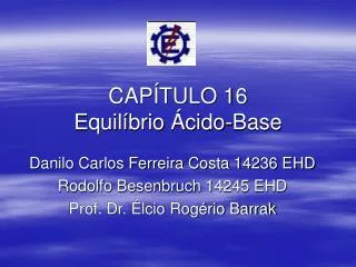 cap tulo 16 equil brio cido base