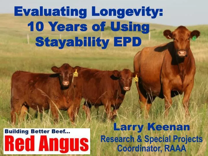 evaluating longevity 10 years of using stayability epd